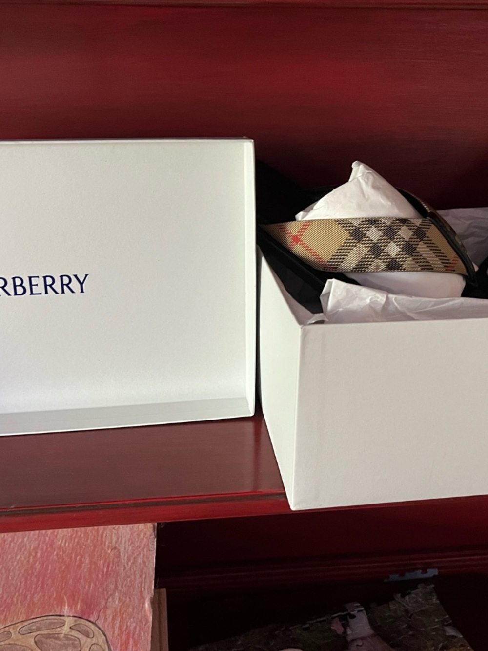 Burberry Black Leather Ballet Flats - Picture 16 of 16